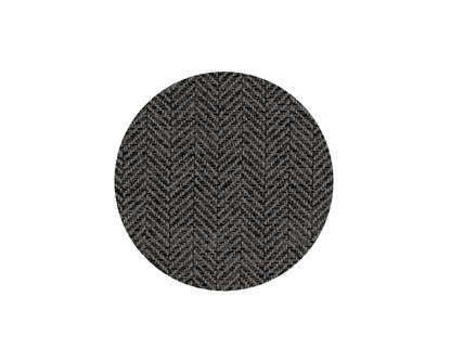 THE BALMORAL | LUXURY GREY HERRINGBONE & FAUX FUR REVERSIBLE DOG BLANKET